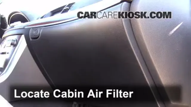 2008 Infiniti M35 X 3.5L V6 Filtre à air (intérieur) Changement